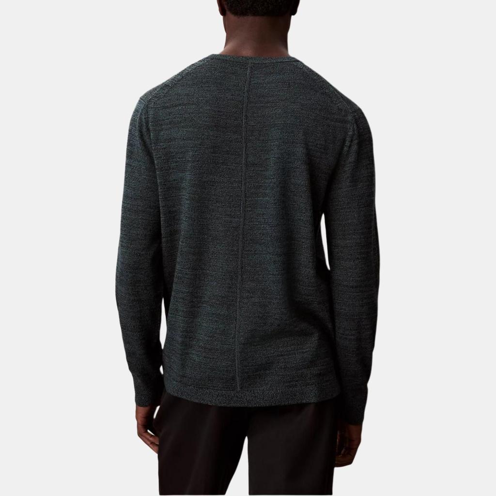 Calvin Klein Comfortable Classic Letter Versatile Crew Neck Long Sleeve Sweater Men Sweater 4LB305G-YNK