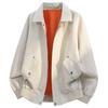Autumn And Winter Jackets For Men, Solid Color Jackets For Men, Simple Men's Jackets, Men's Tops, Loose Casual Jackets