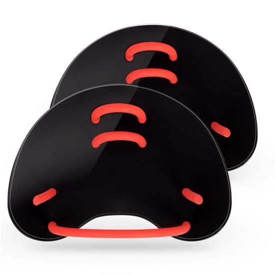 

1 Pair Swimming Paddles Non-slip Adjustable Good Elasticity Soft Environmental Protection Training Correction