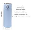 1pc 420ML Smart Thermos Stainless Steel Water Bottle Led Digital Temperature Display Coffee Thermal Mugs Intelligent Insulation Cups
