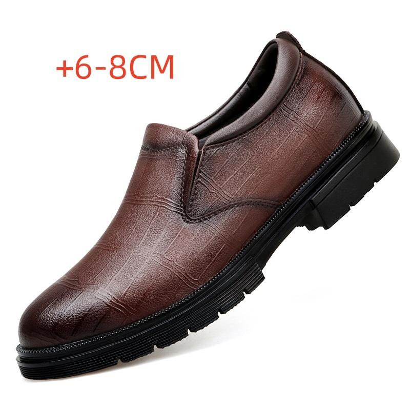 

Fashion 2025 New Autumn Casual Leather Men s Office Shoes Genuine Leather Versatile Soft Leather Business Shoes Fashion Comfy Loafers 47