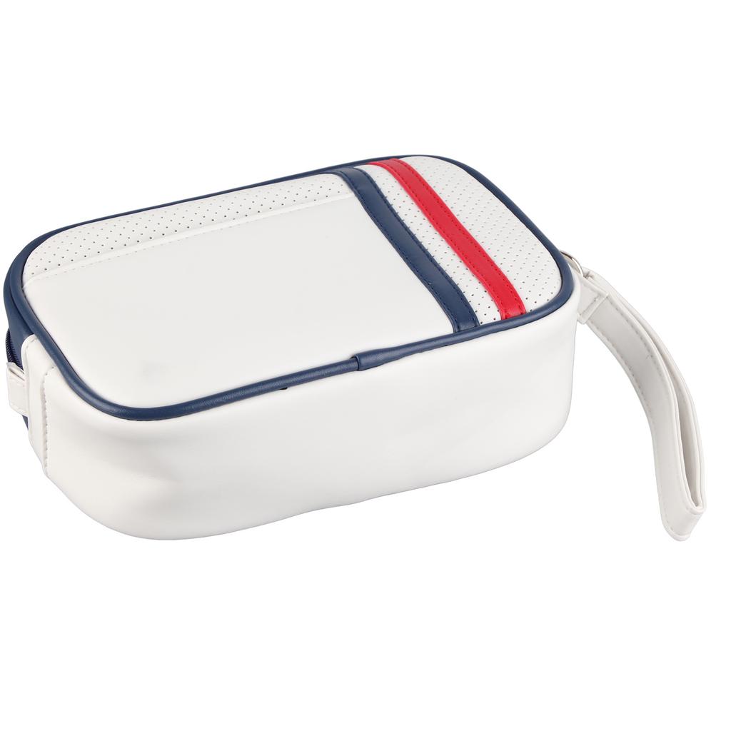 PU-läder Golfbollspåse Väsktillbehör Teehållare Handväska Förvaringsfodral Golfträningsaccessoarer