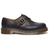 Dr. Martens Leather Comfortable Buckle Low-Top Casual Shoes Unisex Casual Shoes Black 31477001