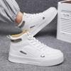 Men White Running Shoes Skateboard Street Style Sneakers Students High Basketball Shoes Large Size
