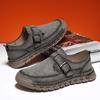 New Men's Casual Shoes Handmade Leather Loafers Comfortable Men's Shoes Quality Leather Flat Moccasins Men's Sneakers