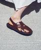 Glen-Waverley 03150 Ballet Sandals (Brown)