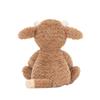 JELLYCAT farm animal series Tang Bao Taft cow soothing brown doll plush doll 20cm high