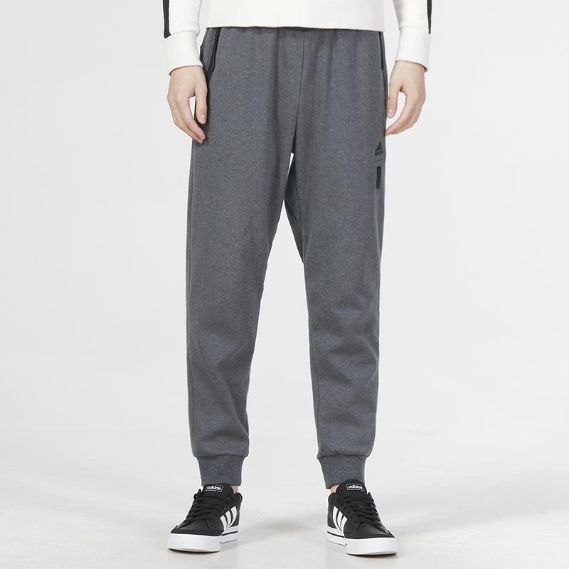 Adidas Essentials Knit Pants Men Sport Pants Dark-Grey IA8188