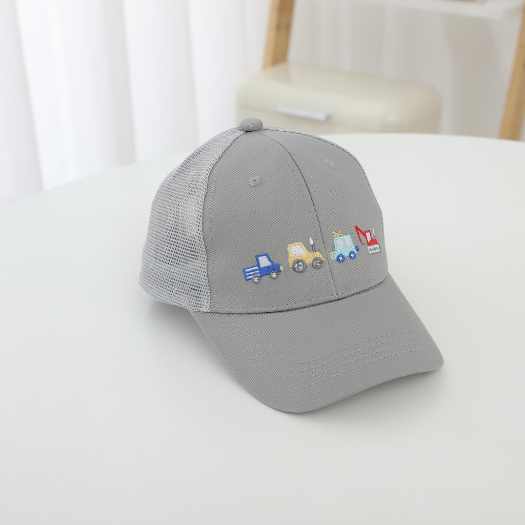 Korean Version Simple and Fashionable Embroidered Multi-color Small Car Mesh Baseball Cap for Outdoor Sun Protection Beanie Hat