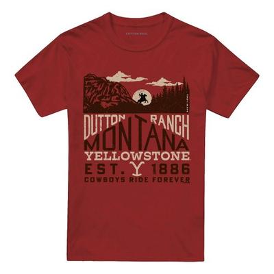 Yellowstone Unisex Erwachsenen Montana Ride T-Shirt