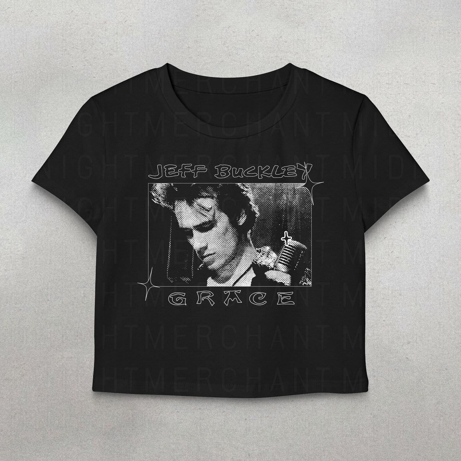 Jeff Buckley Crop Top, Alt rock tee, Cute crop tops, Retro graphics tees, Jeff Buckley shirt, 90s alt rock shirts, Trendy, Gifts for her 4XL