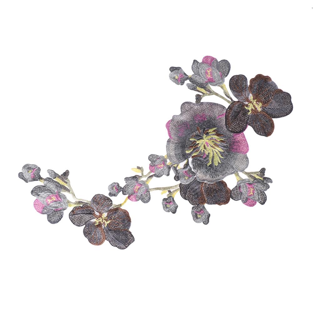 Craft Wedding Lace Flower Neckline Clothes Patch Dress Applique Embroidered Collar