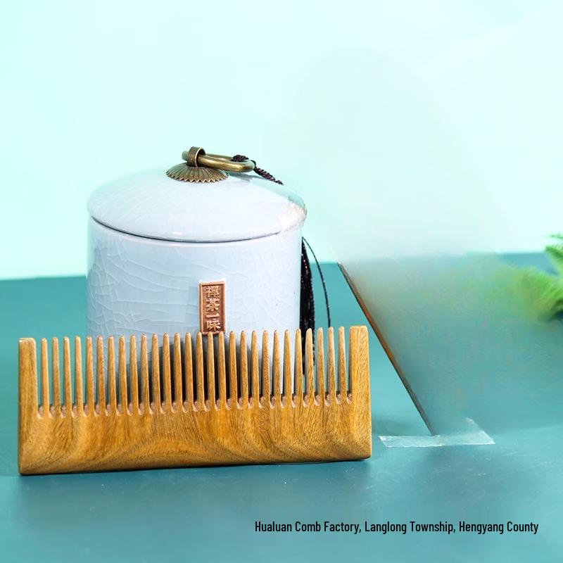 Green Sandalwood Children s Massage Comb