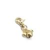 Portable Metal Dog Collar Bell Loud Clear Sound DIY Snap Clip Bell Jingle Bell Pet Pendant Bell Puppy Training