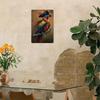 Tin Sign Wall Art Vintage Retro Parrot Metal Poster for Home Bar Garage Decor