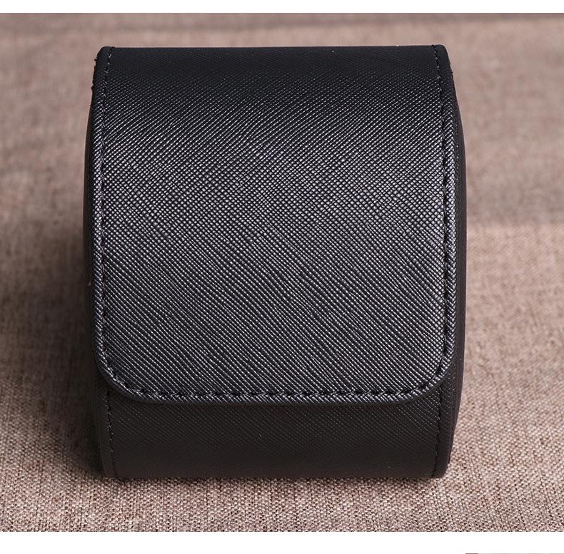 Waterproof PU Leather Watch Storage Box with 1-3 Slots - Stain-Resistant Gift Packaging