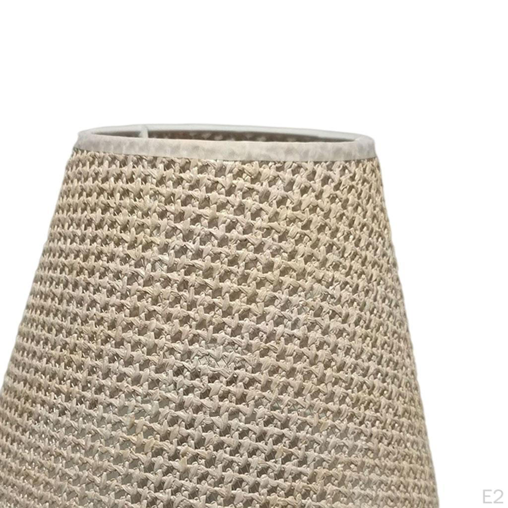 Rattan Woven Lamp Shade Weaving Hanging Light Cover