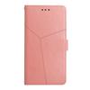 For Xiaomi Poco C75 4G/Redmi 14R 5G/14C 4G Case with Wrist Strap Y Shaped Lines Imprint Leather Phone Cover