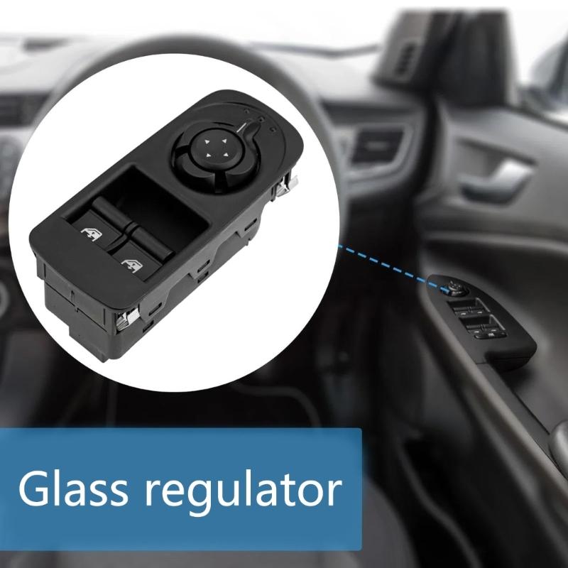 Power Window Height Adjuster Glass Elevating Device Control Switch Push Button Suitable for 156085170 Enhancing Comfort