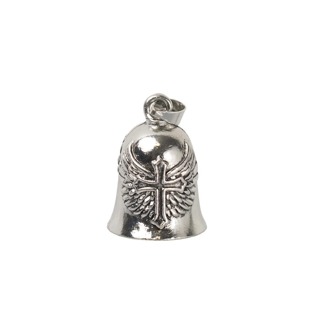 Retro Feather Riding Bell Guardian Motorcycle Biker Riding Bell Motorcycle Decoration Accessories for Biker Riders Bicycle Valentine Gift