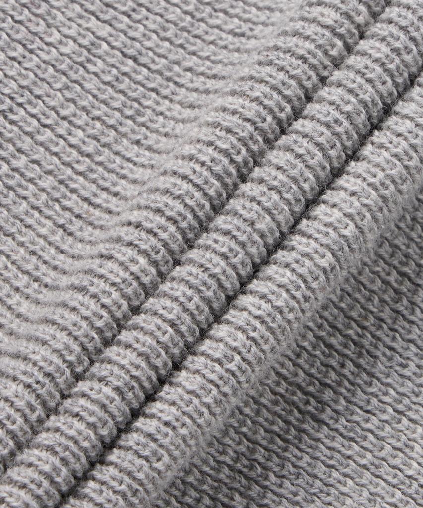 POLO RALPH LAUREN Textured Cotton Crewneck Sweater - Grey