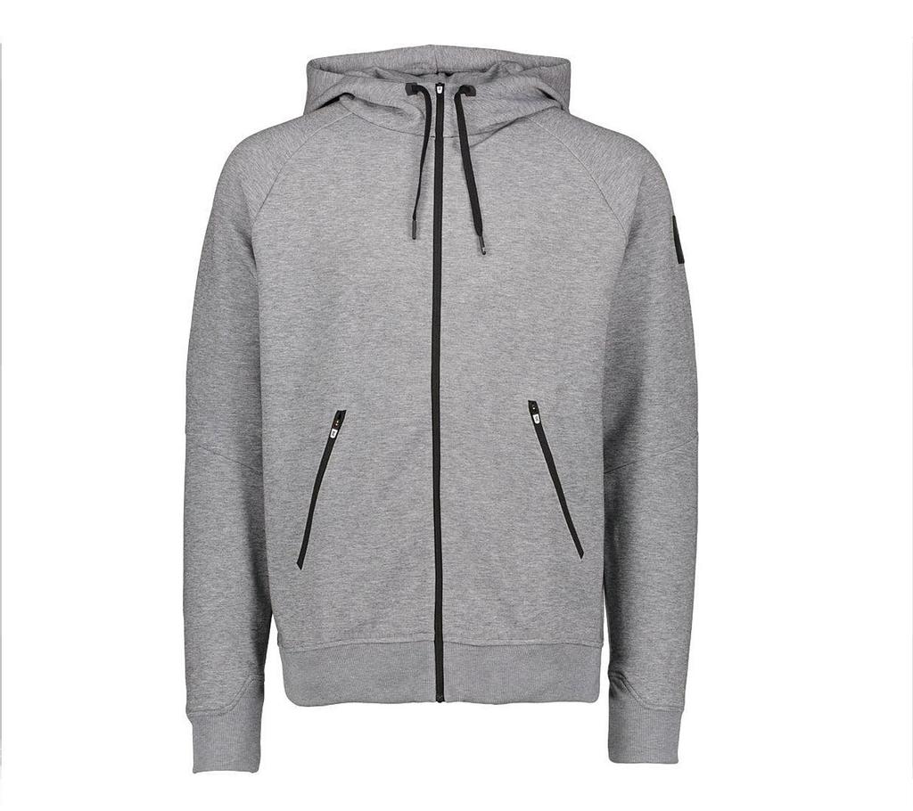 ON Running Zipped Hoodie - Herren Sport Freizeit Jacke Grau 1ME11440423 ORIGINAL