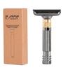 Classic Eight-Speed Double-Sided Manual Razor - Stainless Steel & Zinc Alloy Portable Beard Shaver