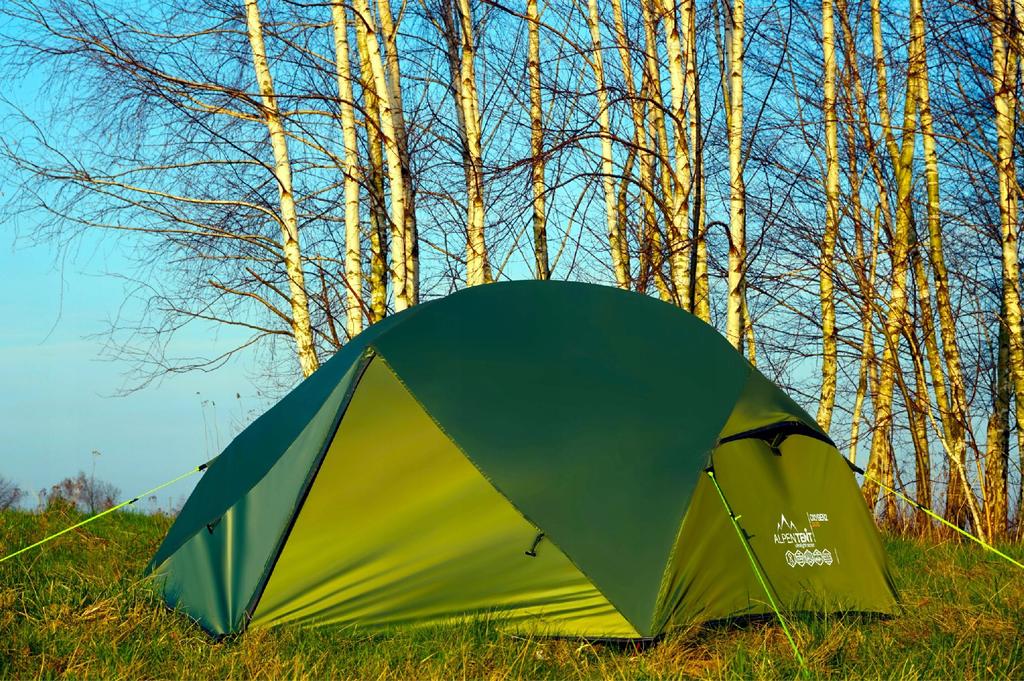 AlpenTent Oxygen 2 Duo Two-Person Tent 2.1 kg Lightweight