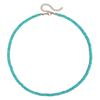 Turquoise Beaded Necklace High-end Natural Stone Pendant Versatile Jewelry Turquoise Necklace