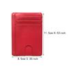 Ultra Thin Leather Credit Card Holder Fashion Multi Card Portable Business Wallet for Men Women Daily Use Pocket