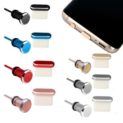 Telefonzubehör 3,5-mm-Kopfhörerbuchse Typ C Stecker Staubschutzstecker Schutzkappe Typ-C Anti-Staubstecker