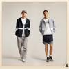 Li Ning Wade Series Comfortable Casual Minimalist Hooded Zipper Loose Letter Color Block Long Sleeve Jacket Men Jackets AFDV121-4