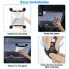 Strong Suction Cup Stand Secure Mount for Mini Satellite Installation on Vehicle Glass Front Window Rear Window Sunroof
