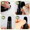 Aquafix Mouthpiece for Saxophone and and Easy To Use Pads, 32-Pack, 0.8mm Black, Clarinet, Protective, Deformation-Resistant, (Round Shape)