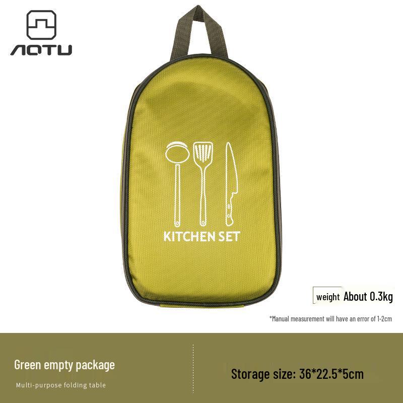 Concave-Convex Portable Camping Cookware Storage Bag for Cutlery and Kitchenware