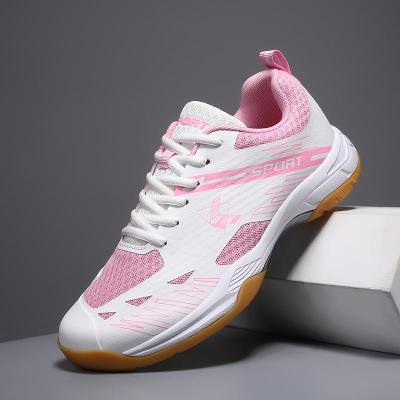  Badminton Shoes for Men Women Sports Professional Volleyball Sneakers Men Breathable Lightweight Table Tennis Shoes