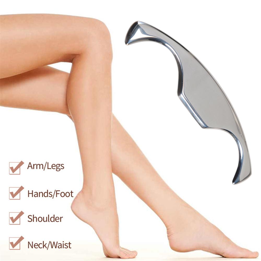 1Pcs Stainless Steel Fascia Knife,Complete Set Of Myofascial Release Knife,Muscle Relaxation Massager,Shoulder And Neck