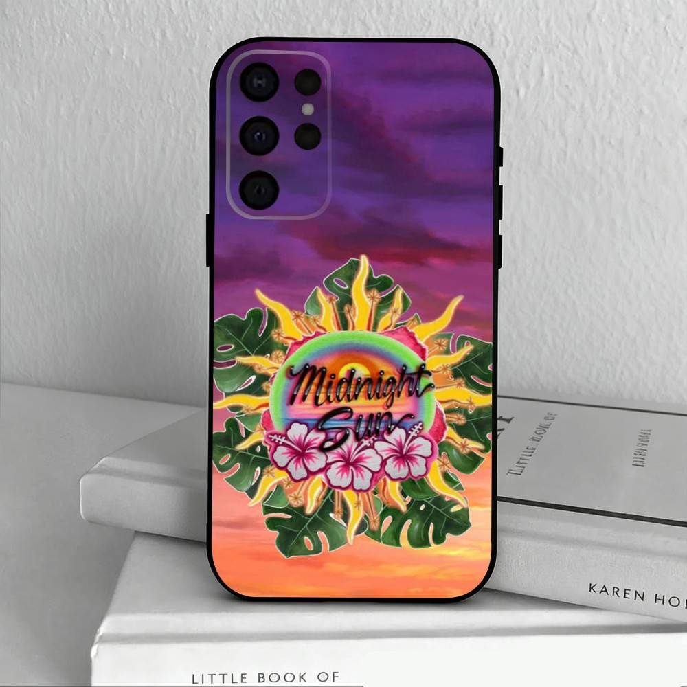 M-Midnight Sun Z-Zara L-Larsson Phone Case For Samsung S25,S24,S21,S22,S23,S30,Ultra,S20,Plus,Others Soft Black Cover