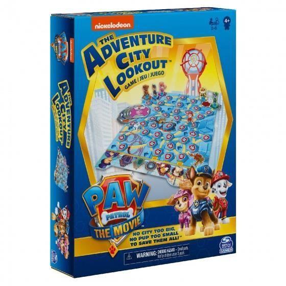 Jeu de société - nickelodeon - aventure city lookout - 2 à 6 joueurs - à partir de 4 ans - mixte