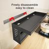 Kitchen 2-layer Shelves Seasoning Bottles Rack Utensils Household Complete Collection Storage Organizer Kitchenware Shelf Holder