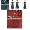 Exquisites irisches Renaissance-Kleid mit langen Ärmeln für Damen in lebendigen Farboptionen, perfekt für jeden Anlass