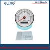 ELING (Pulse Signal) 85mm Speedometer Odometer Speed Gauge 0-120km/h 0-200km/h with Red Backlight for Car Boat Yacht Universal