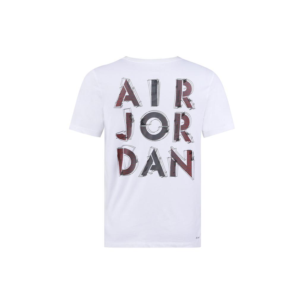 Jordan Set-in Sleeve T-Shirt Men's White CZ8088-100