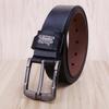 Retro Belt Men's High-end Leather Needle Buckle Jeans with Single-layer Pure Cowhide Tactical Belt Men's Style
