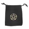Samt Pentagramm Tarot für Orakelkarten Aufbewahrungstasche Kleine Kordelzugtasche für Süßigkeiten Schmuck Ohrring Halskette Ring Tasche Bestseller