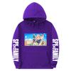 Spy X Family Anime Printed Hoodie Men Women Unisex Oversized Fleece Sweatshirt With Ribbed Hem
