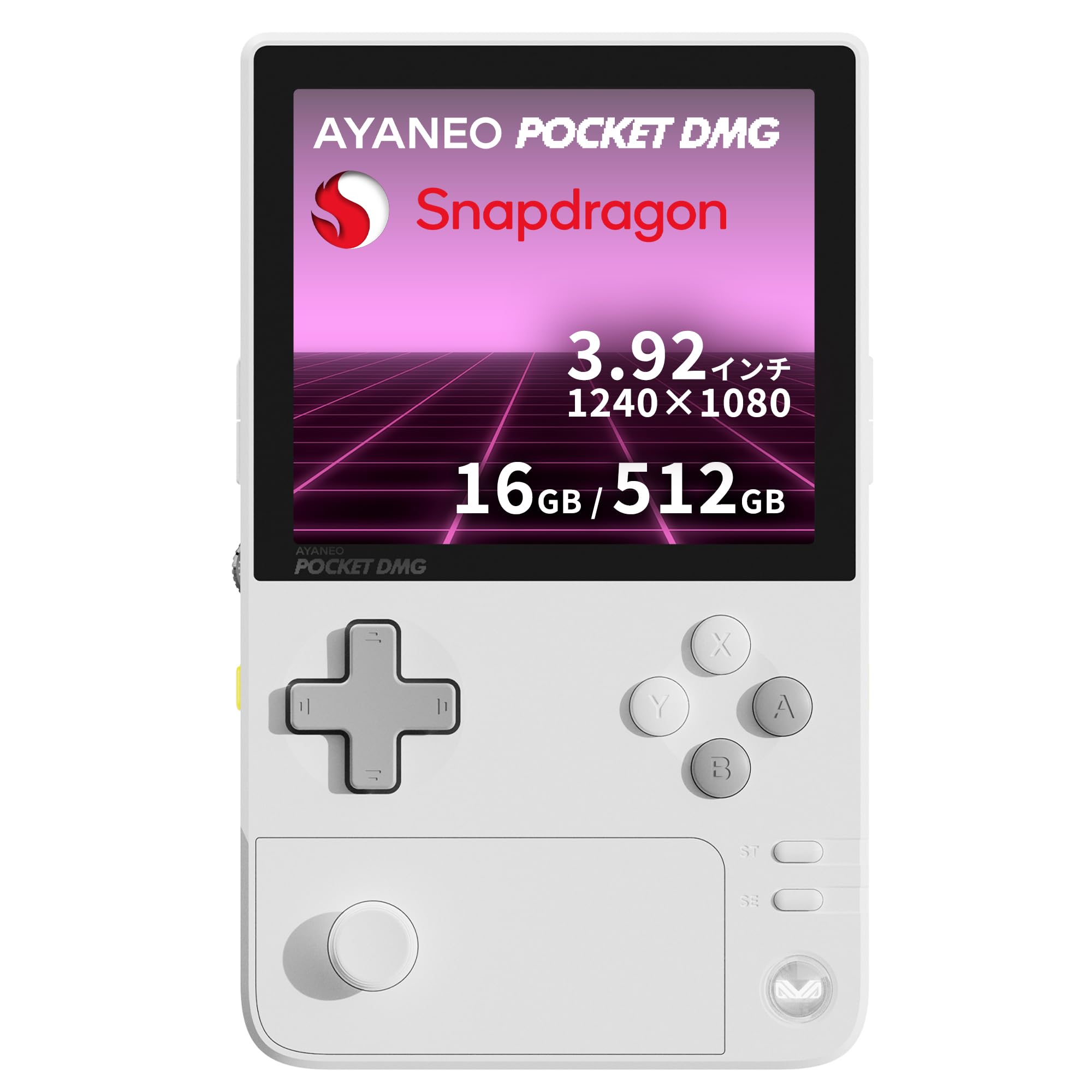 

AYANEO Pocket Офіційний Японський Вертикальний Android Портативний Ігровий Snapdragon G3X Gen2 OLED 278г 16GB DMG, Версія, Пристрій, 3,92-дюймовий Дисплей,