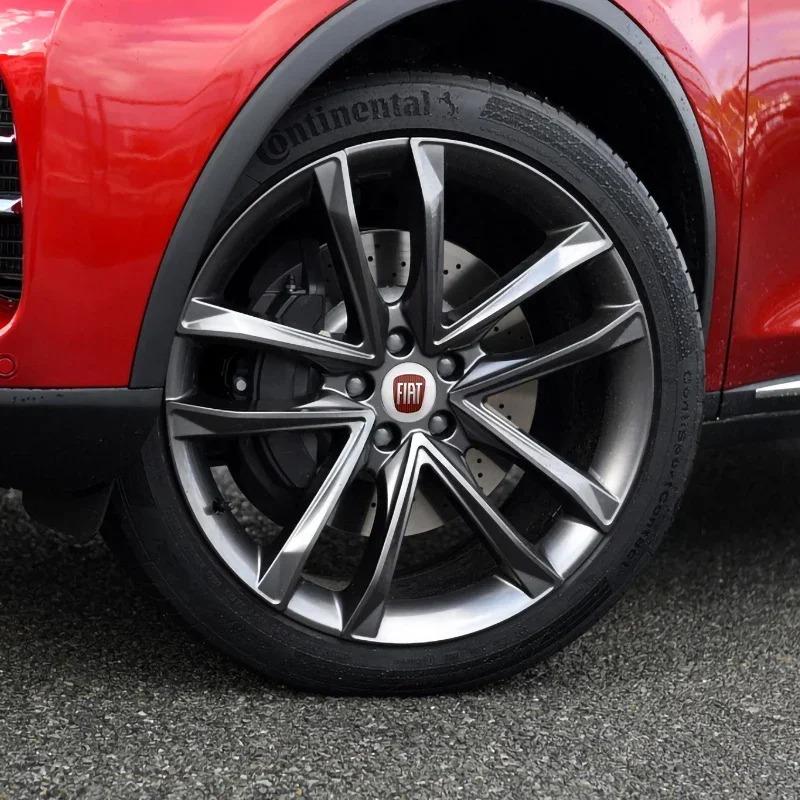 4pcs 60mm For Fiat 500 Wheel Center Hub Caps Rims Dust-proof Cover Hubcaps Emblem For Punto Stilo Bravo Ducato Freemont 124 600