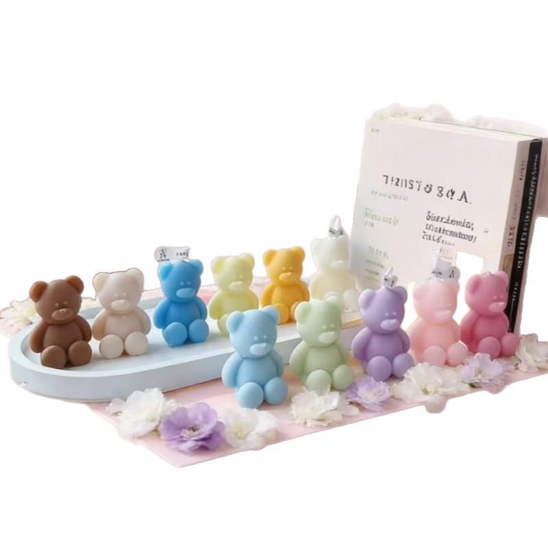 Molde de Silicona de Grado Alimenticio para Velas de Aromaterapia Caseras y Horneado de Pasteles