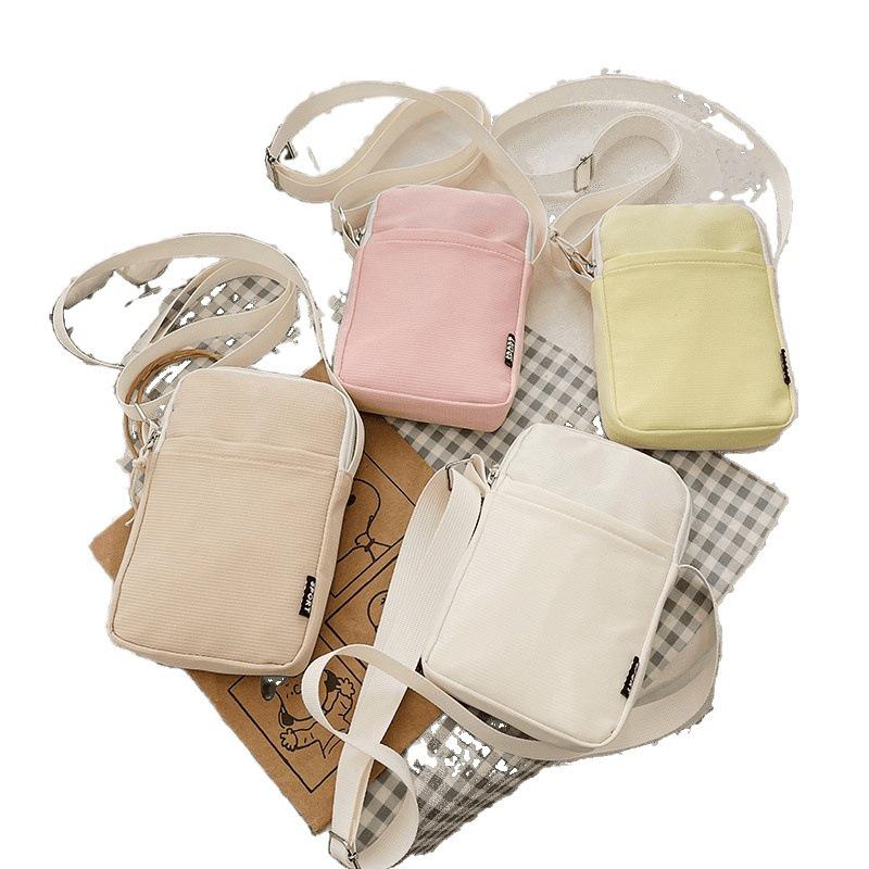 2025 Sommer Frische Einfarbig Damen Mini Handy Tasche & Münzbörse